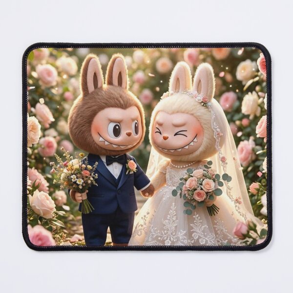 Item preview, The wedding of the lovers Labubu. designed and sold by Natalia-Vlad.