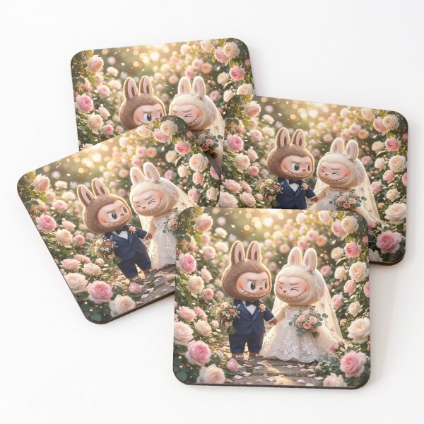 Item preview, The wedding of the lovers Labubu. designed and sold by Natalia-Vlad.