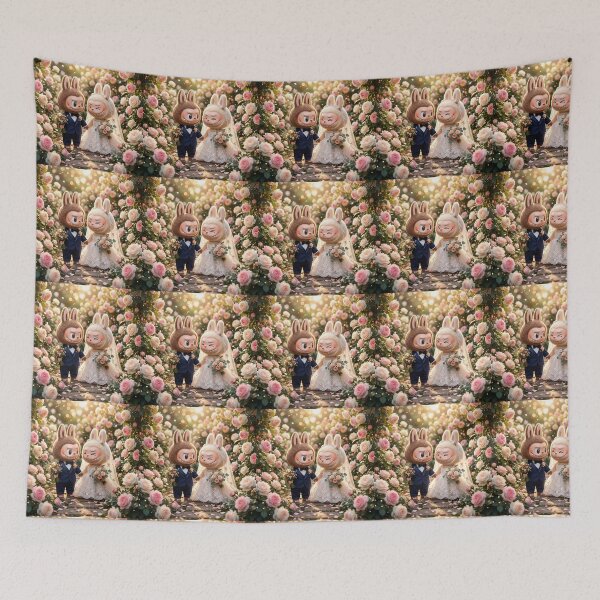 Item preview, The wedding of the lovers Labubu. designed and sold by Natalia-Vlad.