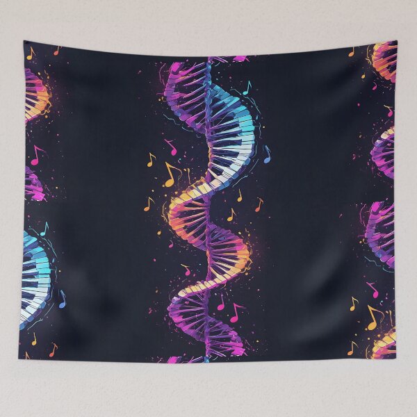 Item preview, Music It’s In My DNA – Musical Notes Helix  designed and sold by owi-art.