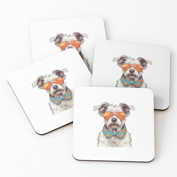 Item preview, Schnauzer with Sunglasses designed and sold by crittersitter.