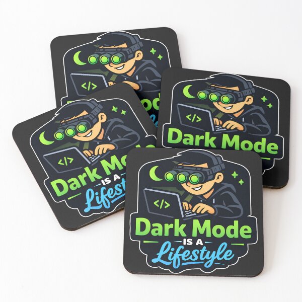 Item preview, Dark Mode Is A Lifestyle Funny Programmer Night Owl designed and sold by Zenith Design.