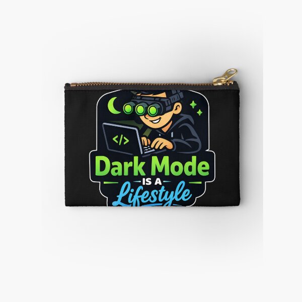 Item preview, Dark Mode Is A Lifestyle Funny Programmer Night Owl designed and sold by Zenith Design.