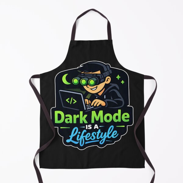 Item preview, Dark Mode Is A Lifestyle Funny Programmer Night Owl designed and sold by Zenith Design.