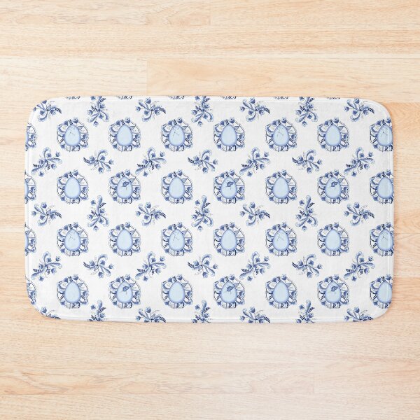 Item preview, Jurassic Delft in Blue - Eggs designed and sold by mikaelaK.