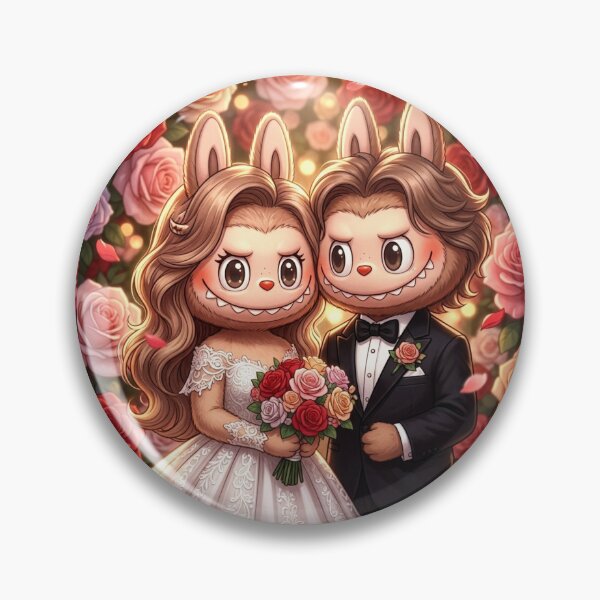 Item preview, The wedding of the lovers Labubu. designed and sold by Natalia-Vlad.