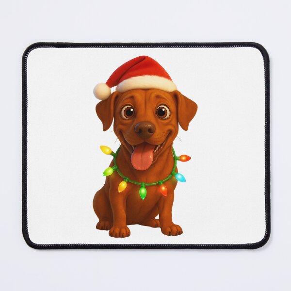 Item preview, Christmas Vizsla designed and sold by Sillytoe.