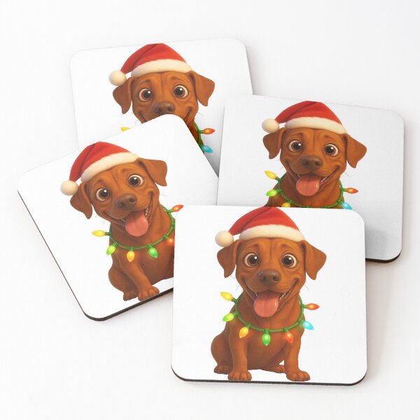 Item preview, Christmas Vizsla designed and sold by Sillytoe.