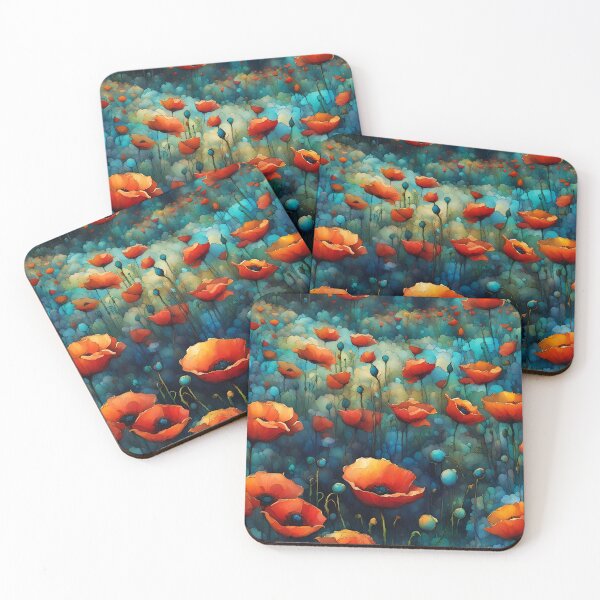 Item preview, Otherworldly Poppy Meadow designed and sold by Glimmersmith.