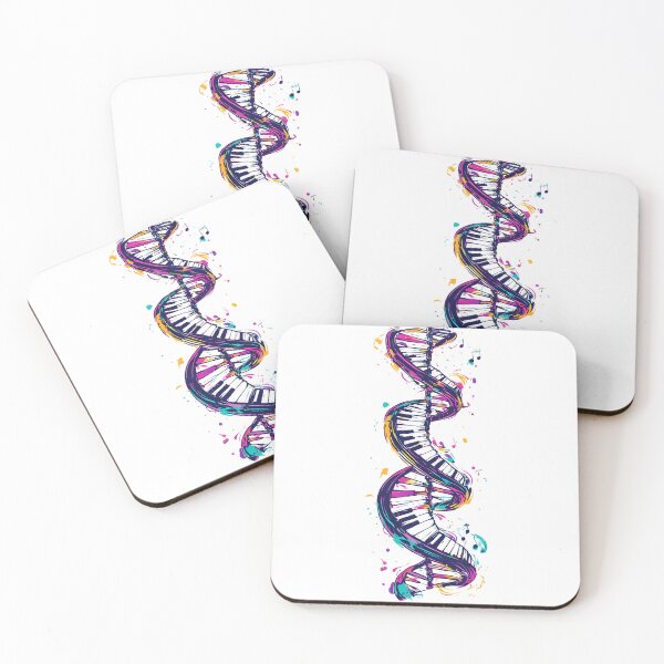 Item preview, Music Is in my DNA Piano Keys – Pianist Gift designed and sold by owi-art.