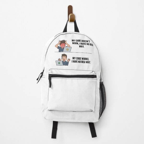Item preview, My Code Works I Have No Idea Why Funny Programmer designed and sold by Zenith Design.