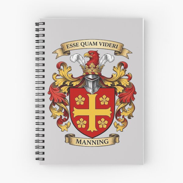 Item preview, The Manning Family Coat of Arms designed and sold by BagTown Clans.