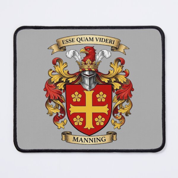 Item preview, The Manning Family Coat of Arms designed and sold by BagTown Clans.