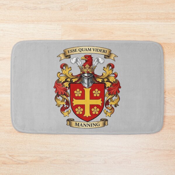 Item preview, The Manning Family Coat of Arms designed and sold by BagTown Clans.