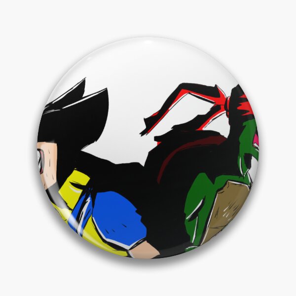 Item preview, Raphael and Wolverine  designed and sold by DGcomics.