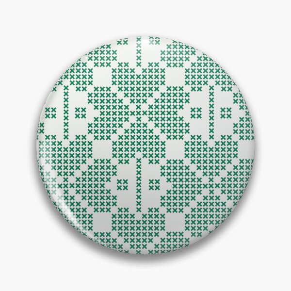 Item preview, Cross Stitch Clover Green On White Background  designed and sold by creativepine.