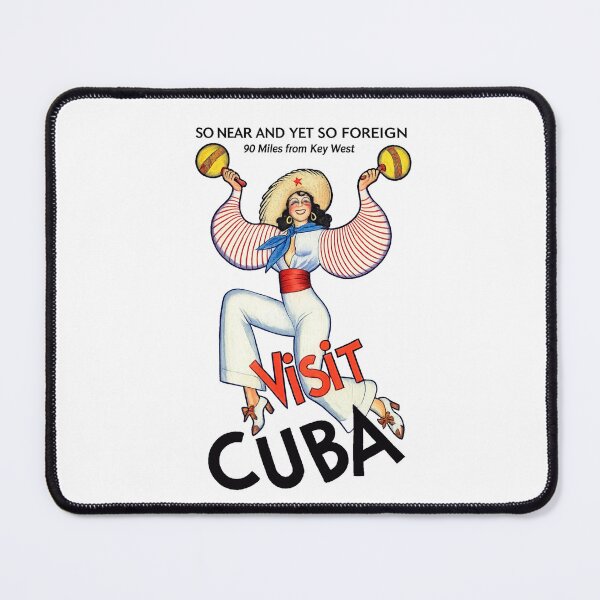 Item preview,  Visit Cuba Vintage Travel Poster Dancing Cuban Woman Travel Lovers designed and sold by RickE.