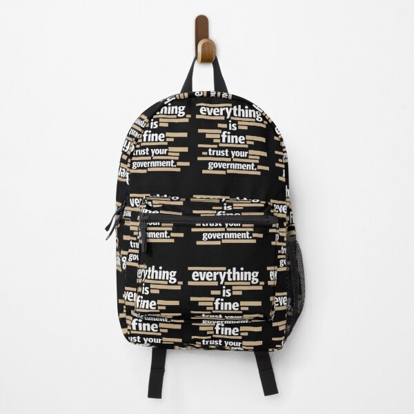 Item preview, Everything Is Fine Trust Government designed and sold by FreshVibe Prints.