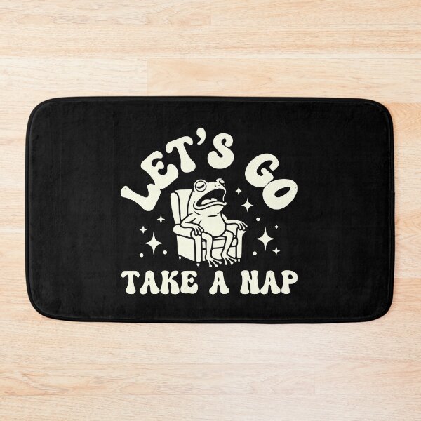 Item preview, Let’s Go Take A Nap Funny Sleeping Frog Retro Aesthetic designed and sold by American Spirit.