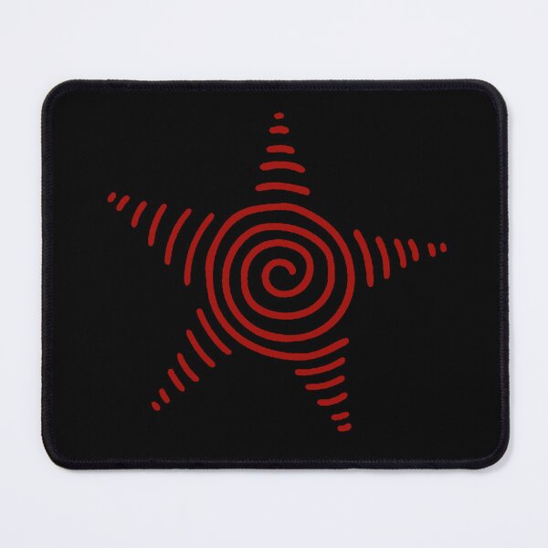 Item preview, Red Swirling Star designed and sold by seascallop.