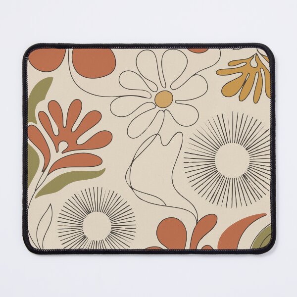 Item preview, Minimalist Retro Boho Floral Line Art – Mid-Century Modern Abstract designed and sold by Far Out Goods.