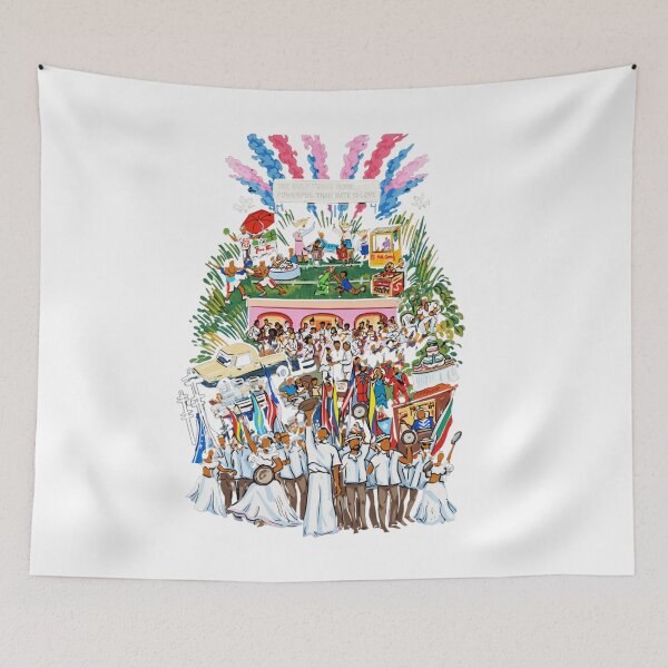 Item preview, Together We Are America Unity Celebration Art designed and sold by TeeViibe.