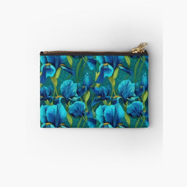 Item preview, Modern Art Nouveau Style Bearded Irises designed and sold by Boddicca.