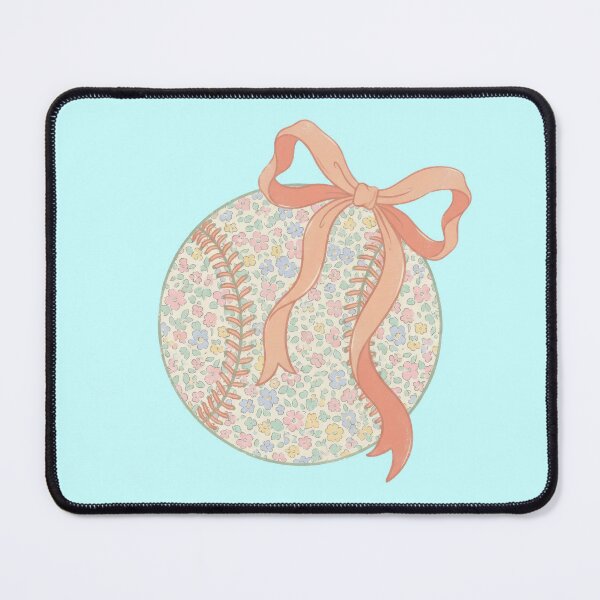 Item preview, Coquette Floral Baseball Bow designed and sold by M&A Design House.