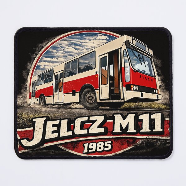 Item preview, Polish Legend: Jelcz M11 Retro Bus designed and sold by Shirtaholism.