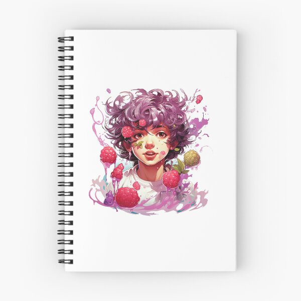 Item preview, "Raspberry Boy | Raspberries Sticker | Sweet Berry Aesthetic Art" designed and sold by Mandayartstudio.