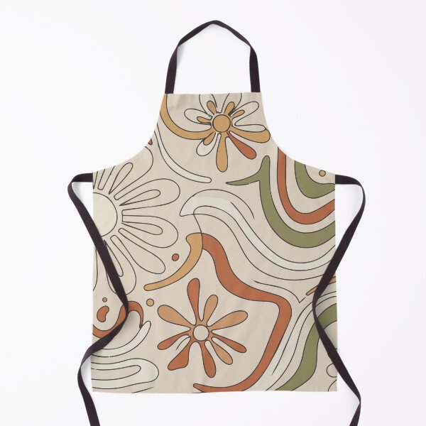 Item preview, Minimalist Retro Boho Floral Line Art – Mid-Century Modern Abstract designed and sold by Far Out Goods.