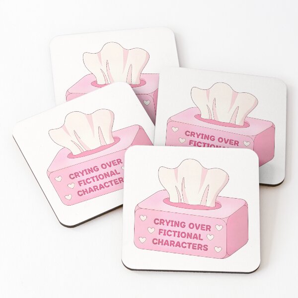 Item preview, CRYING OVER FICTIONAL CHARACTERS designed and sold by friedcactstudio.