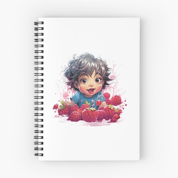 Item preview, "Raspberry Baby | Raspberries Sticker | Sweet Berry Aesthetic Art" designed and sold by Mandayartstudio.