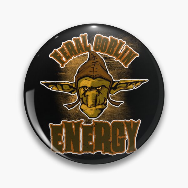 Item preview, Feral Goblin Energy – Dark Grunge Fantasy Graphic Tee designed and sold by AreKreative.