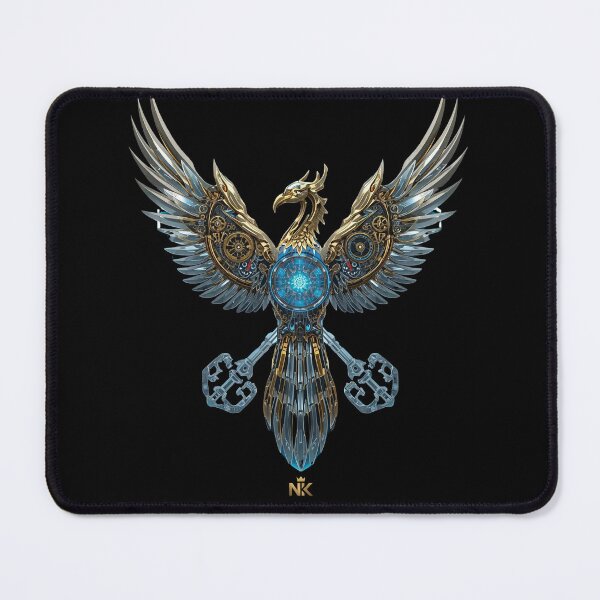 Item preview, Mechanical Phoenix Core with Golden Cybernetic Wings designed and sold by NK-Studios .