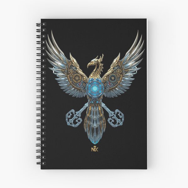Item preview, Mechanical Phoenix Core with Golden Cybernetic Wings designed and sold by NK-Studios .