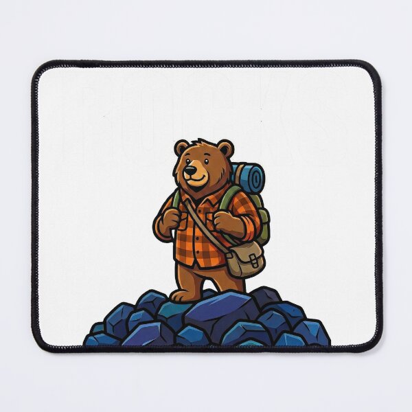 Item preview, I Collect Rocks Rocks Bear Geology Rockhound Gift T-Shirt designed and sold by designsbyphi.
