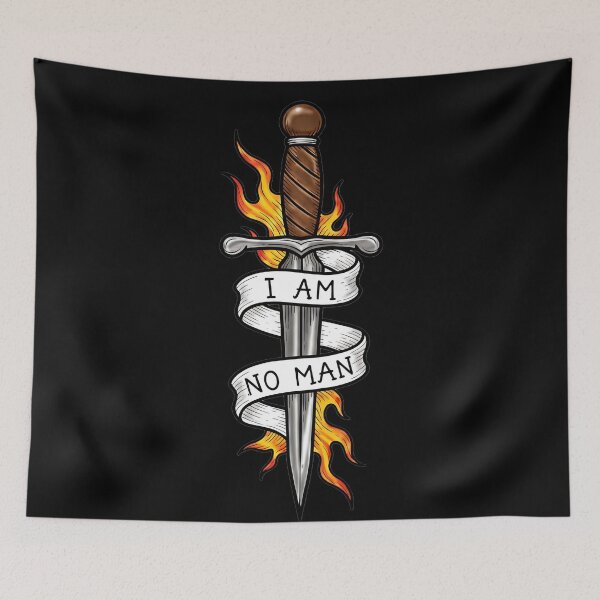 Item preview, I AM NO MAN designed and sold by friedcactstudio.