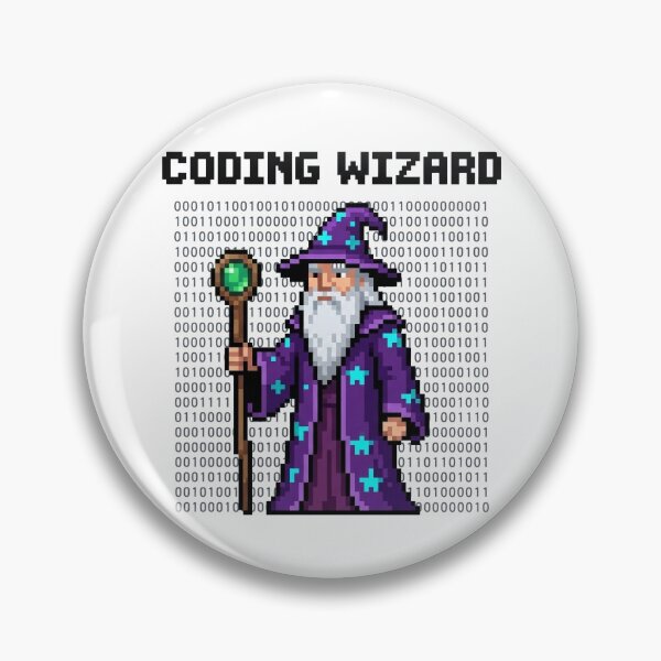 Item preview, CODING WIZARD designed and sold by friedcactstudio.