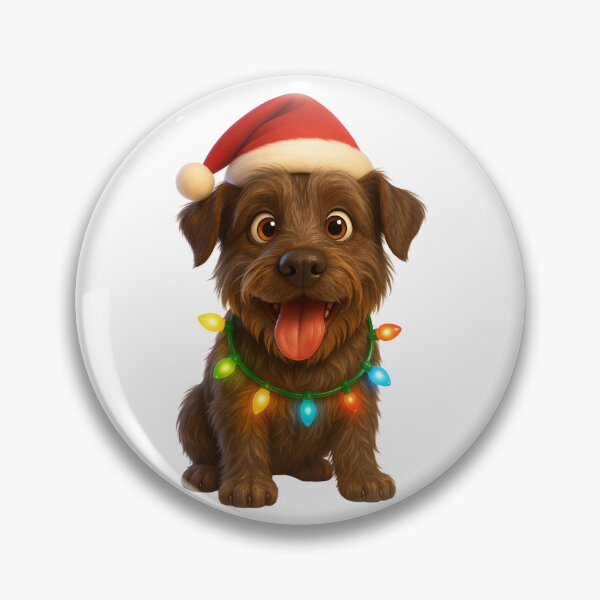 Item preview, Christmas Wirehaired Pointing Griffon designed and sold by Sillytoe.