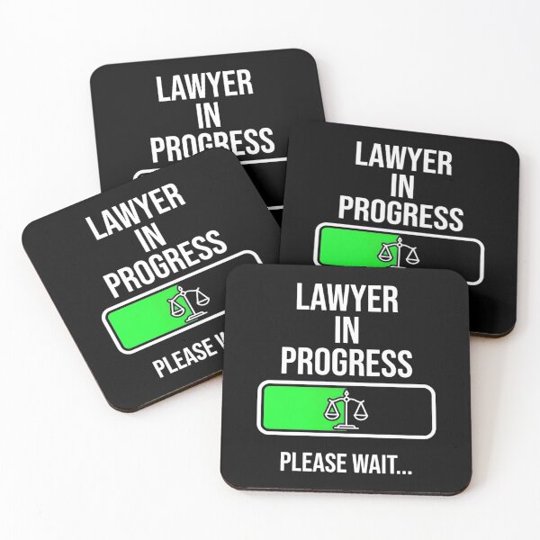 Item preview, LAWYER IN PROGRESS PLEASE WAIT... designed and sold by friedcactstudio.