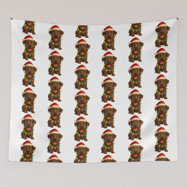 Item preview, Christmas Wirehaired Pointing Griffon designed and sold by Sillytoe.