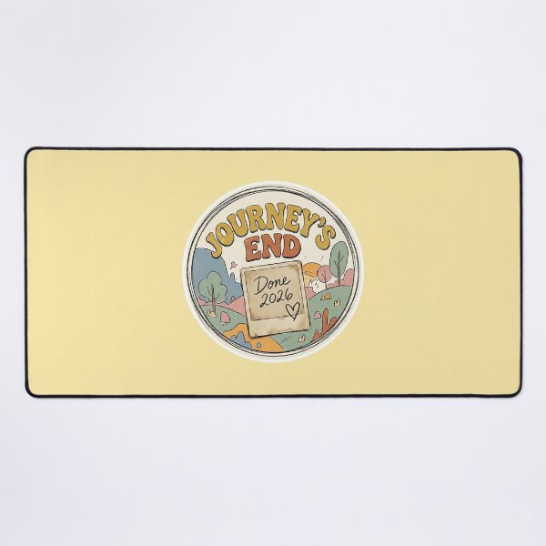Item preview, Vintage 2026 Journey's End Retro Sticker Art designed and sold by VisualRotaStudio .
