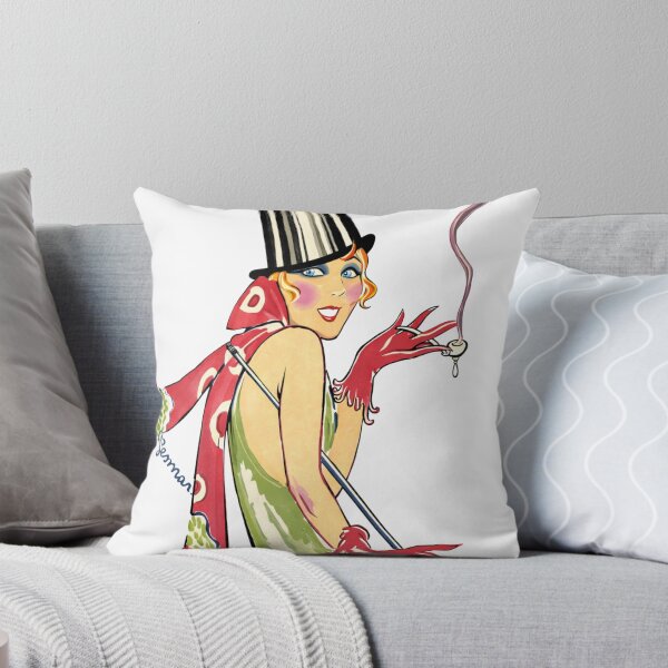 Item preview, Beautiful 1020s Woman Smoking - Vintage Art designed and sold by RickE.