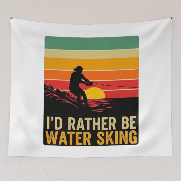 Item preview, Water Skiing Adventure Design designed and sold by Pollock.
