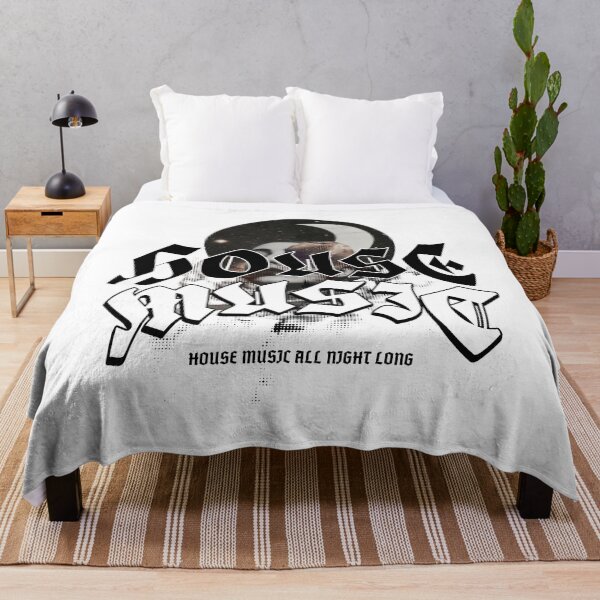 Item preview, HOUSE MUSIC  - Moon House Vibes (Black)  designed and sold by Discothreadz.