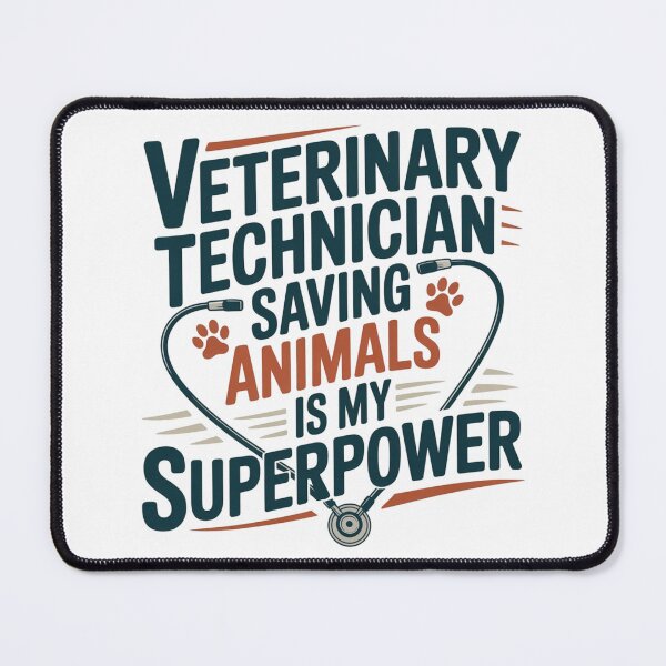 Item preview, Veterinary Technician Gift – Saving Animals Is My Superpower Shirt designed and sold by limos.