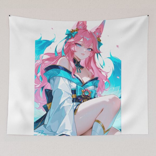 Item preview, Spirit Blossom Ahri Fire League Of Legends designed and sold by KomiArts.