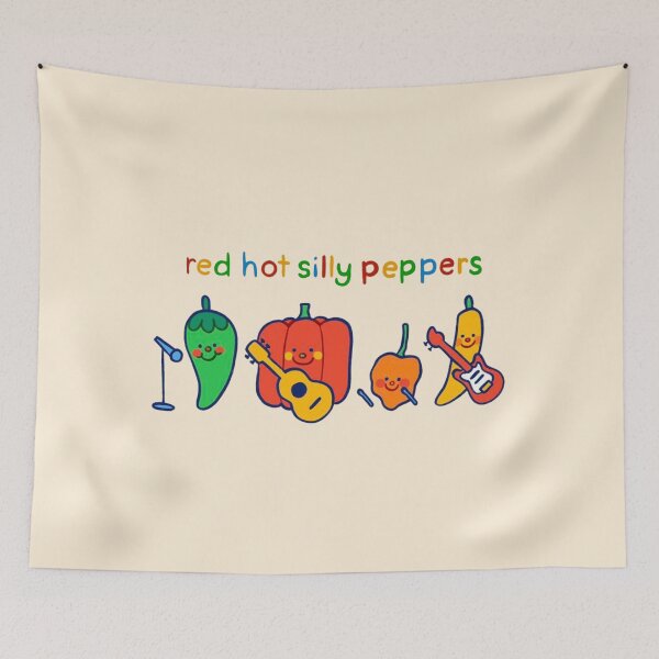 Item preview, red hot silly peppers designed and sold by taylorgray05.