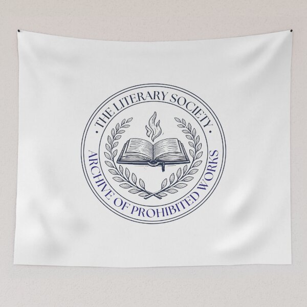 Item preview, Archive of Prohibited Works - Banned Books Crest designed and sold by The Literary Society.